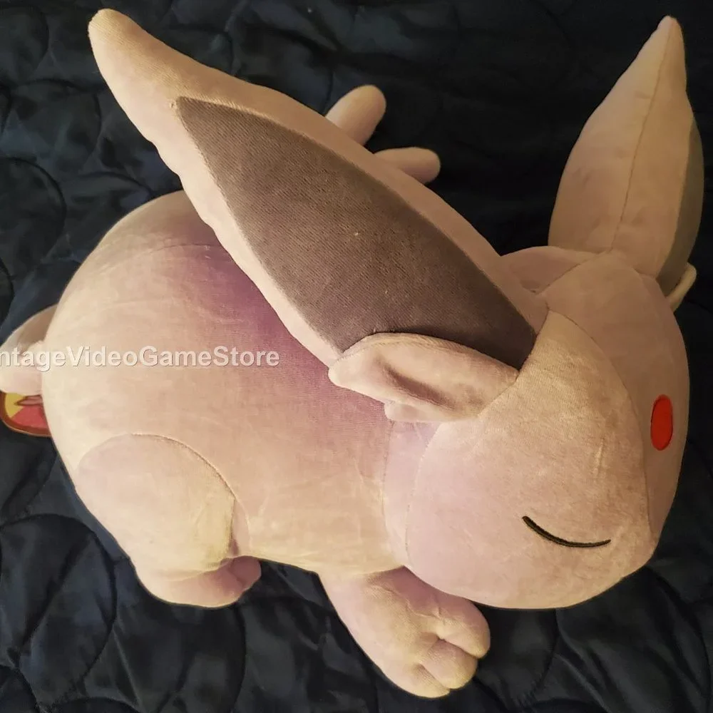 Pokemon Center Sleeping Sleeper Plush Eevee Doll Stuffed Toy Authentic Tags New - Picture 5 of 16